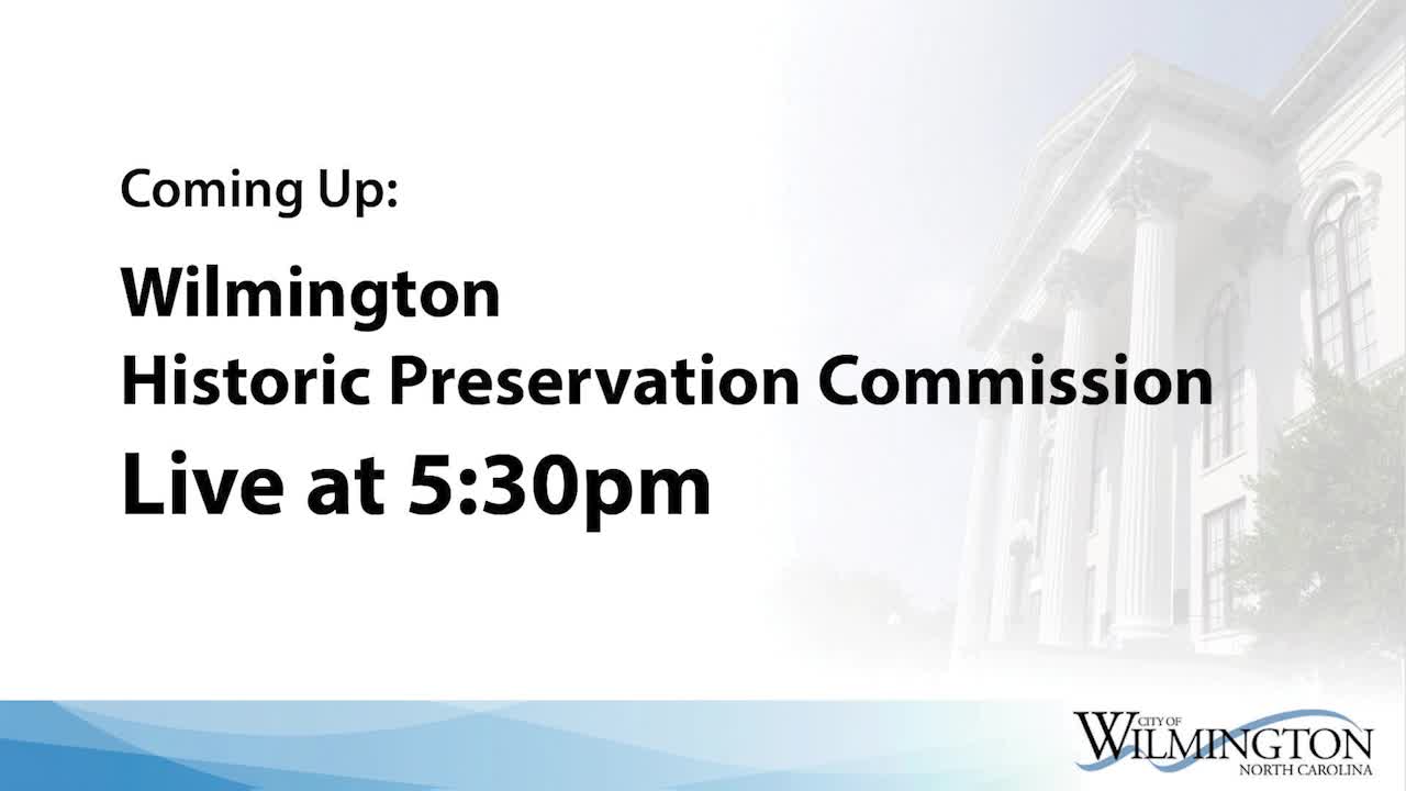 Thumbnail image for Historic Preservation Commission LIVE