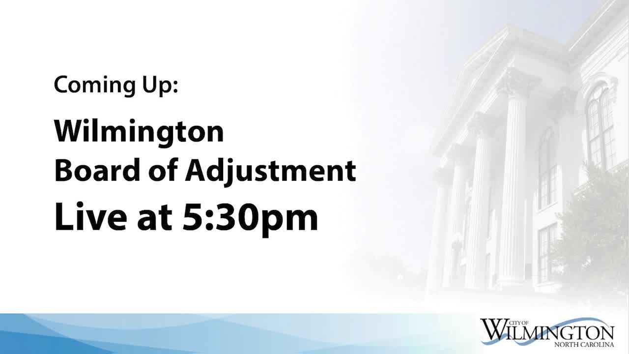 Thumbnail image for Board of Adjustment LIVE